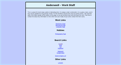 Desktop Screenshot of anderson9.com